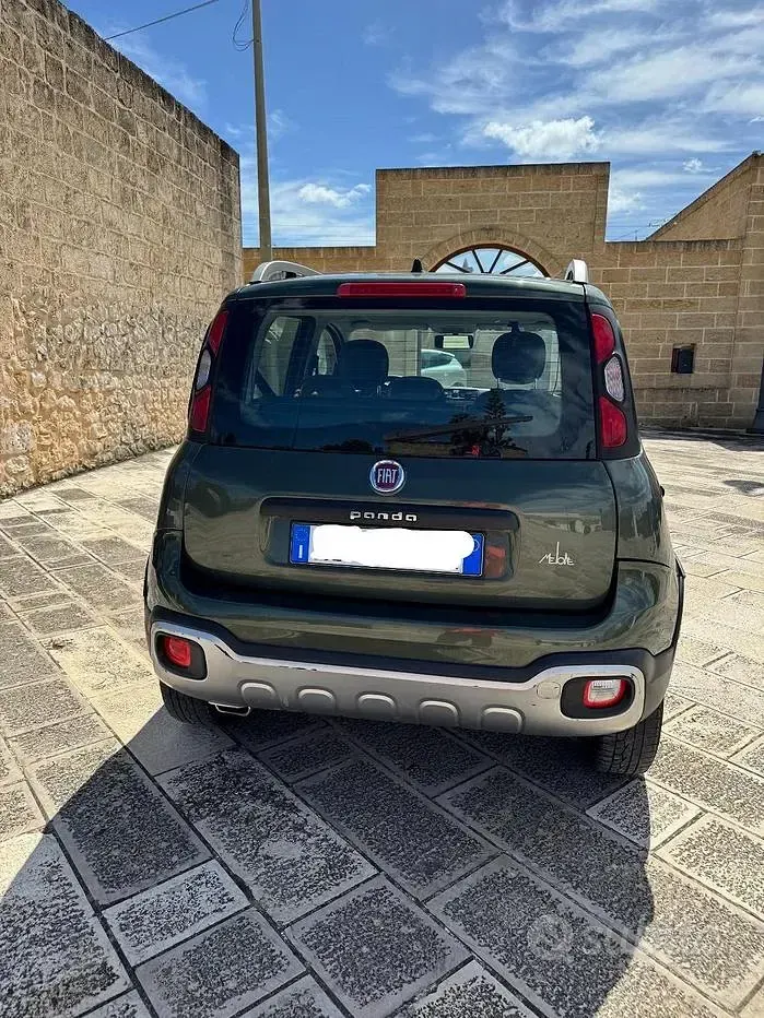 Usata Fiat Panda Cross Cross 95 CV (69 kW) 2016 Verde Utilitaria