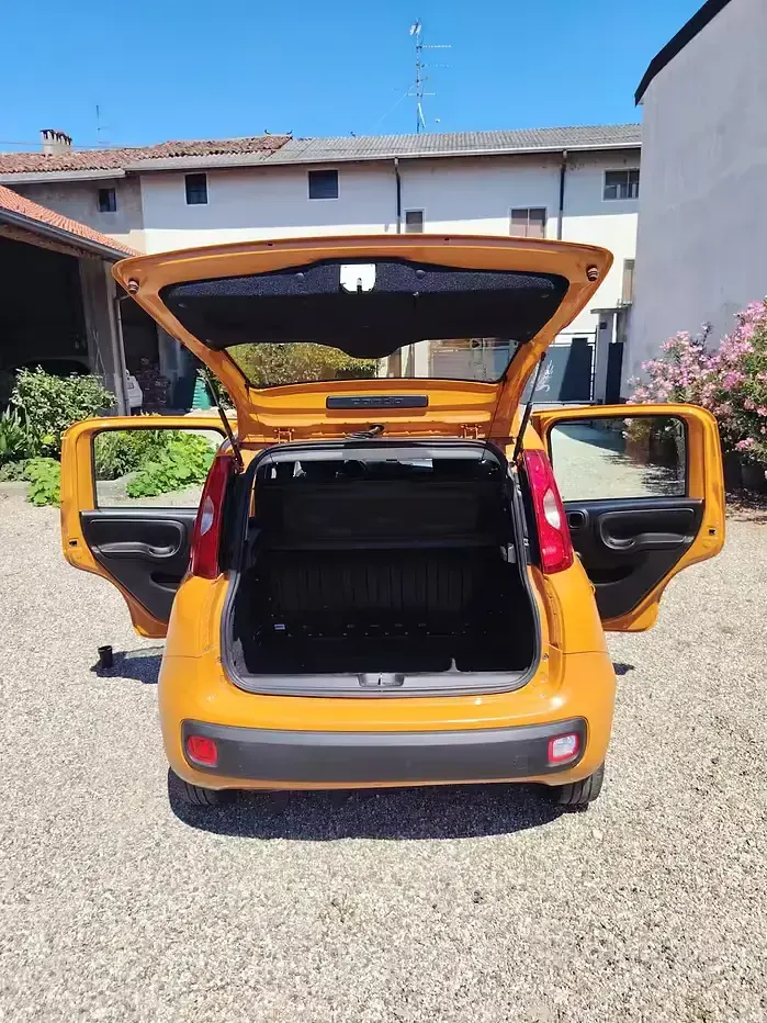 Usata Fiat Panda Easy 69 CV (50 kW) 2019 Arancione Utilitaria