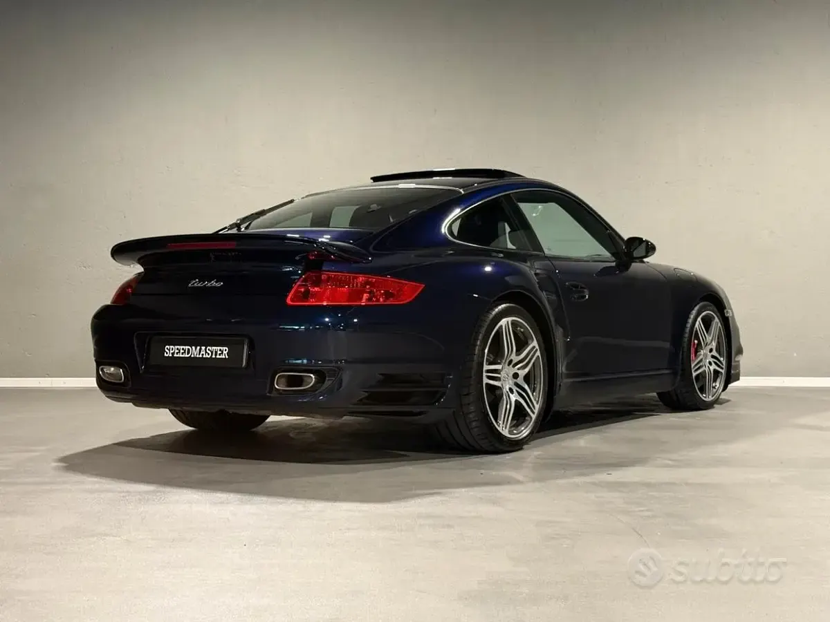 Usata Porsche 911 Turbo 480 CV (353 kW) 2007 Bluazzurro Coupé
