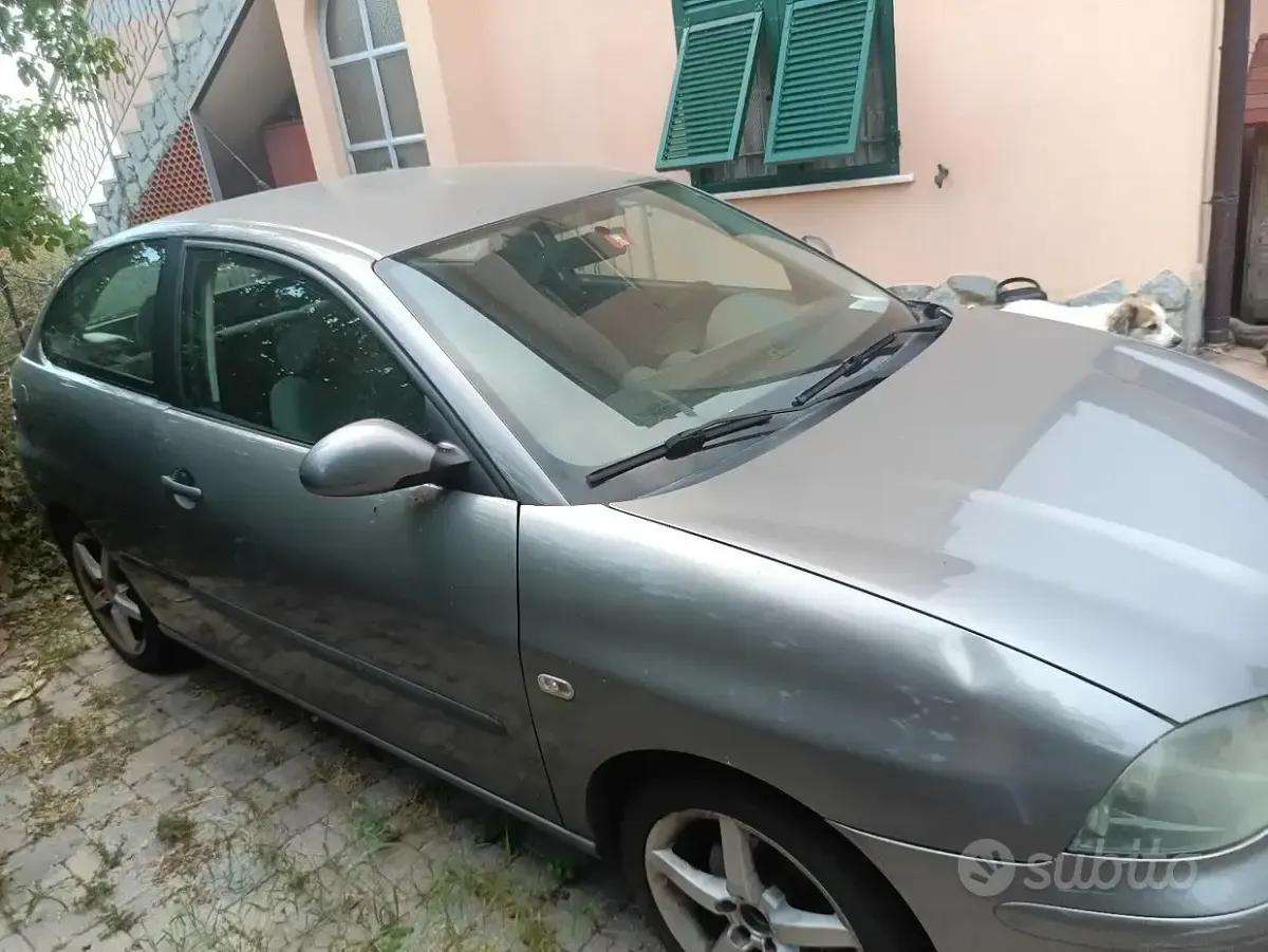 Usata Seat Ibiza 75 CV (55 kW) 2004 Grigio Utilitaria