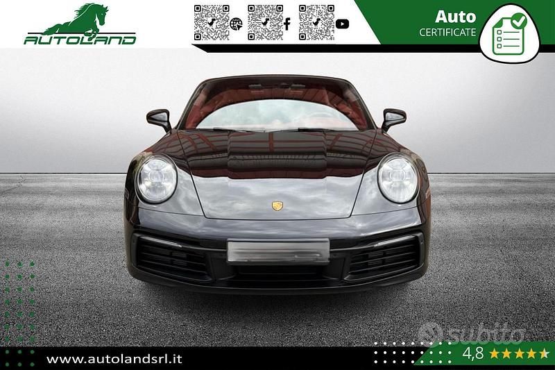Nuova Porsche 911 Carrera Cabriolet 385 CV (283 kW) 2025 Nero Cabrio