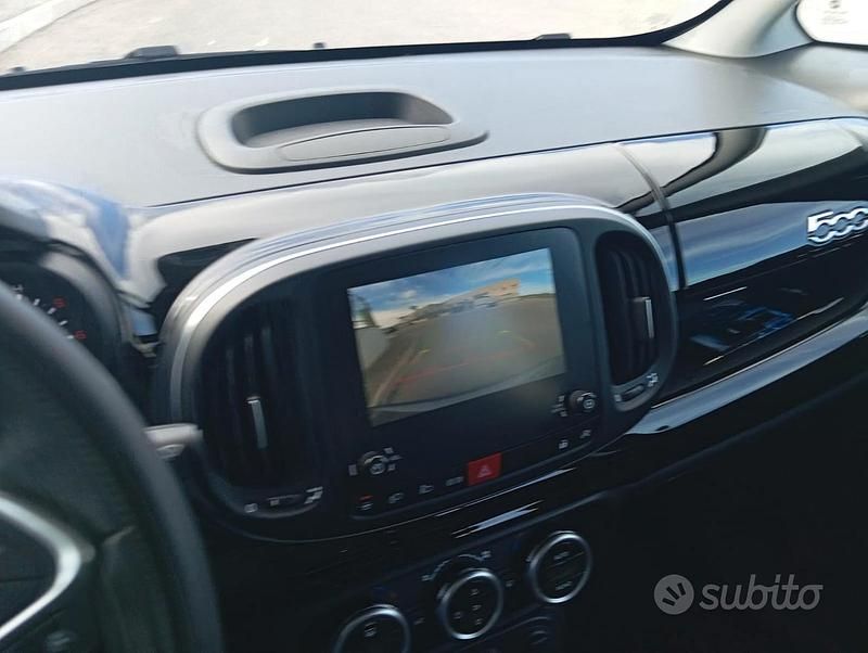 Usata Fiat 500L Cross 95 CV (69 kW) 2019 Nero Monovolume