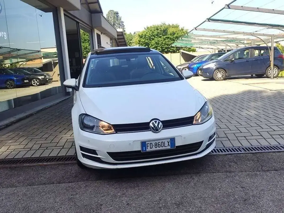 Usata VW Golf VII Highline 150 CV (110 kW) 2016 Bianco Berlina