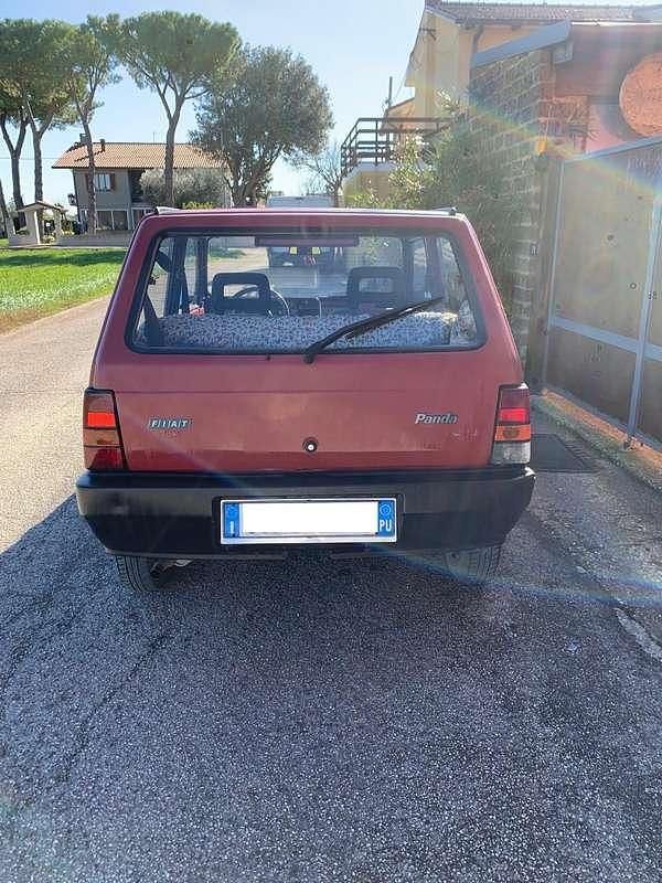Usata Fiat Panda 68 CV (50 kW) 2002 Rosso Berlina