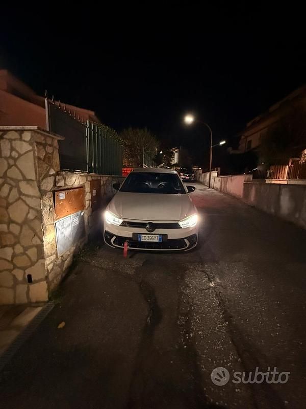 Usata VW Polo R-line 95 CV (69 kW) 2021 Bianco Berlina