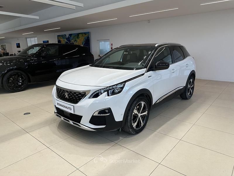 Usata Peugeot 3008 GT-line 131 CV (96 kW) 2019 Bianco SUV