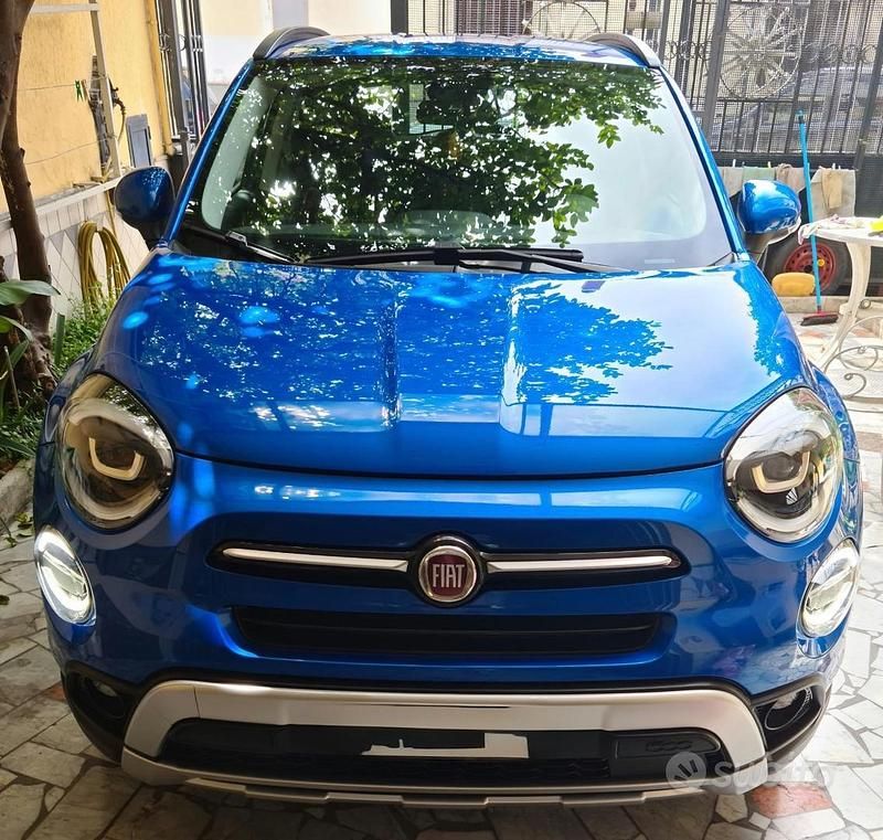 Usata Fiat 500 120 CV (88 kW) 2019 Blu Berlina