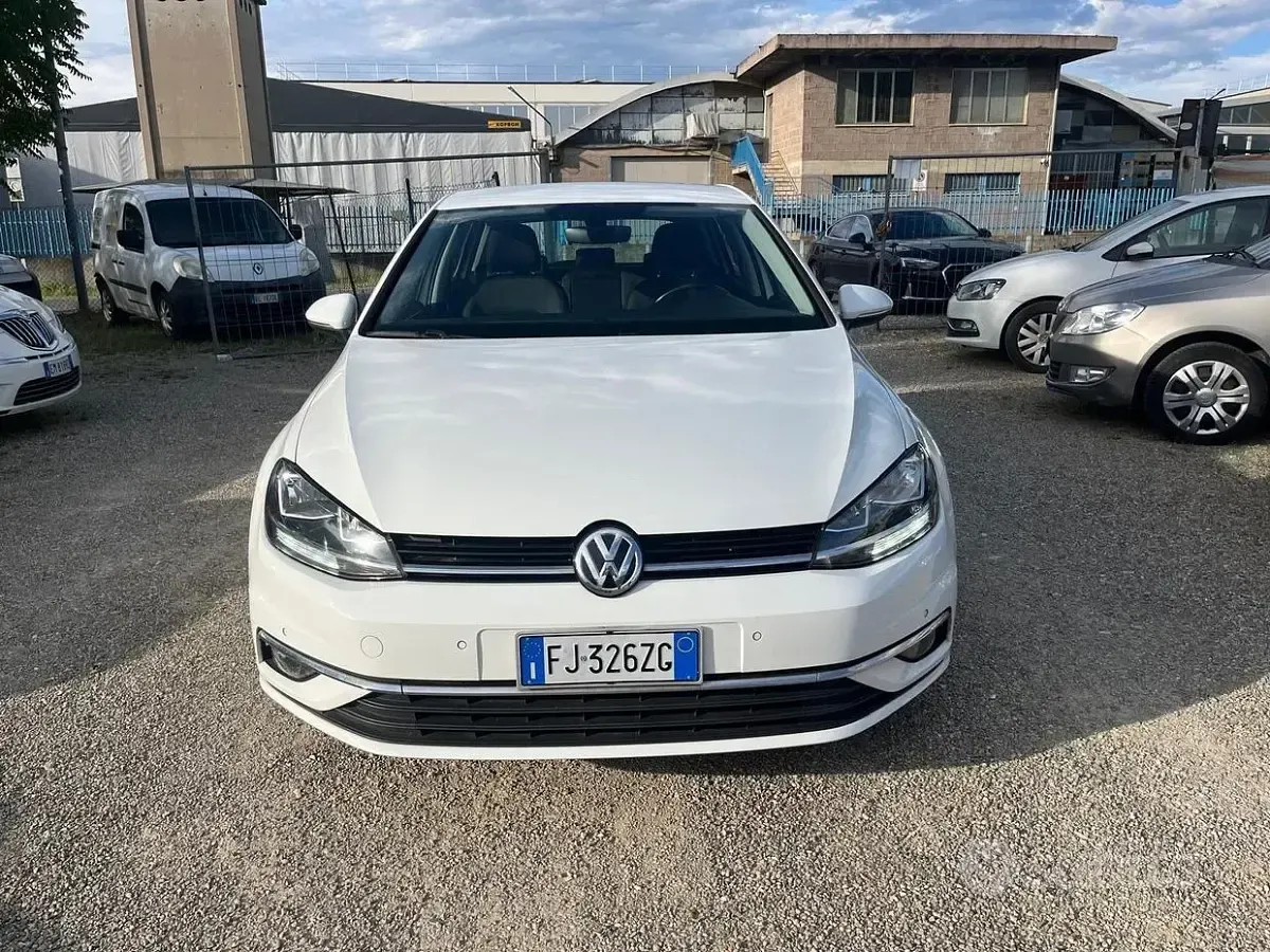 Usata VW Golf VII Highline 150 CV (110 kW) 2017 Bianco Berlina