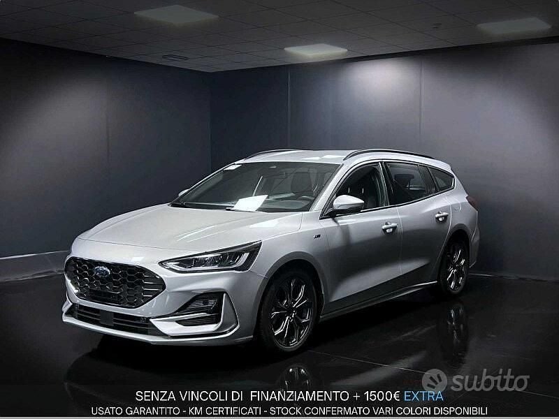 Usata Ford Focus ST-Line 116 CV (85 kW) 2023 Argento Station wagon