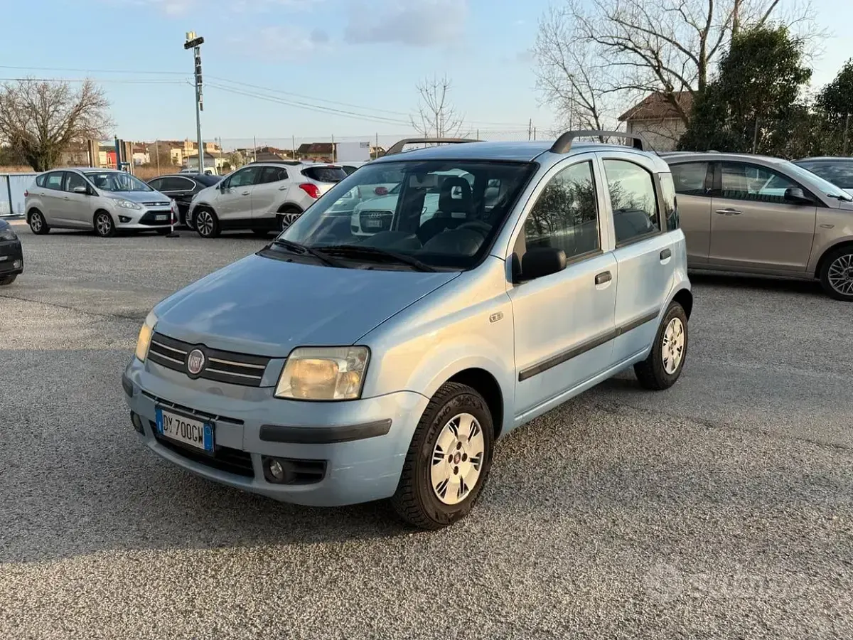 Usata Fiat Panda Dynamic 69 CV (50 kW) 2009 Blu Utilitaria