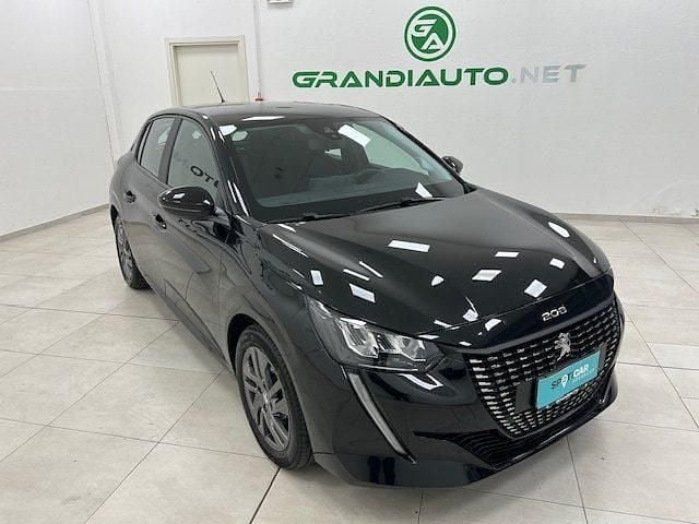 Usata Peugeot 208 Active 75 CV (55 kW) 2022 Nero Utilitaria