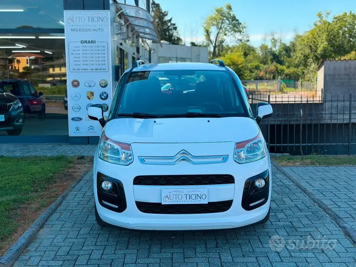 Usata Citroën C3 Picasso Exclusive 92 CV (67 kW) 2014 Bianco Monovolume