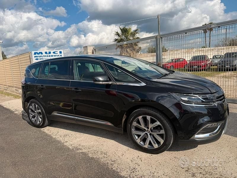 Usata Renault Espace 160 CV (117 kW) 2017 Nero Monovolume
