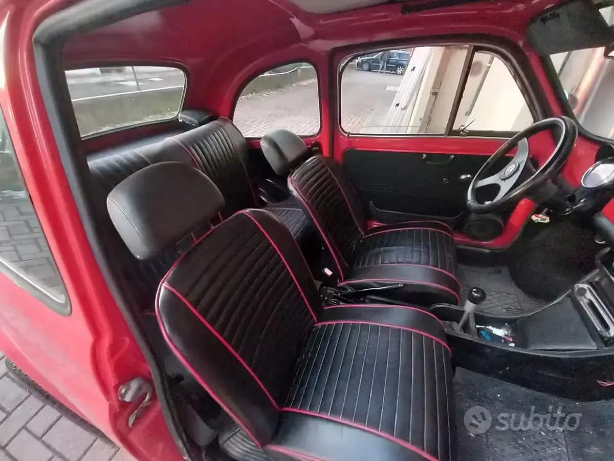 Usata Fiat 500 1970 Rosso Utilitaria