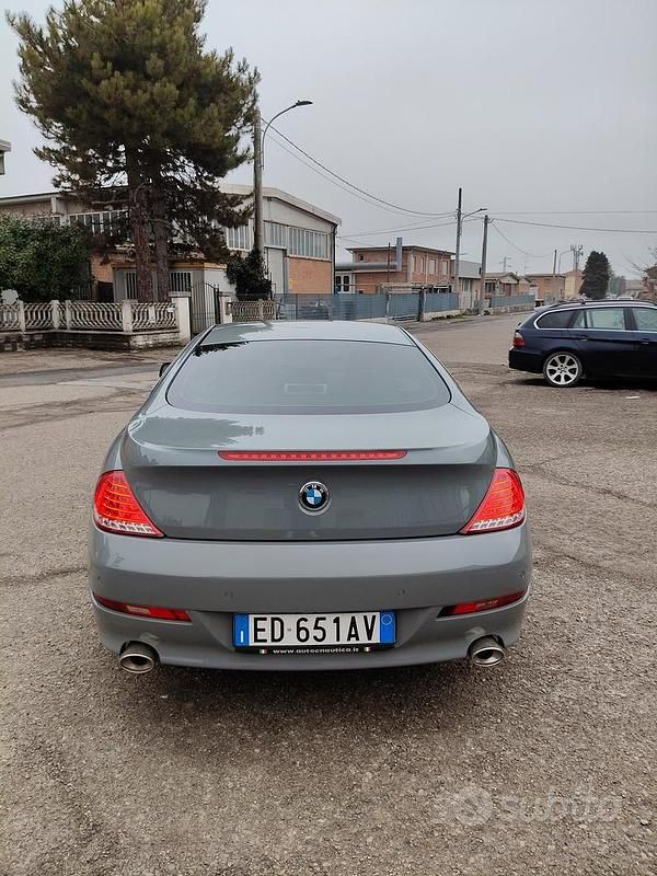 Begagnad BMW 635 Efficient Dynamics 286 HK (210 kW) 2010 Grå Sportkupé