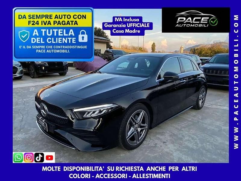 Nero metallizzato Usata 2024 Mercedes A200 Premium Berlina | 31.800 € (Ottimo prezzo) - Immagine 1/2