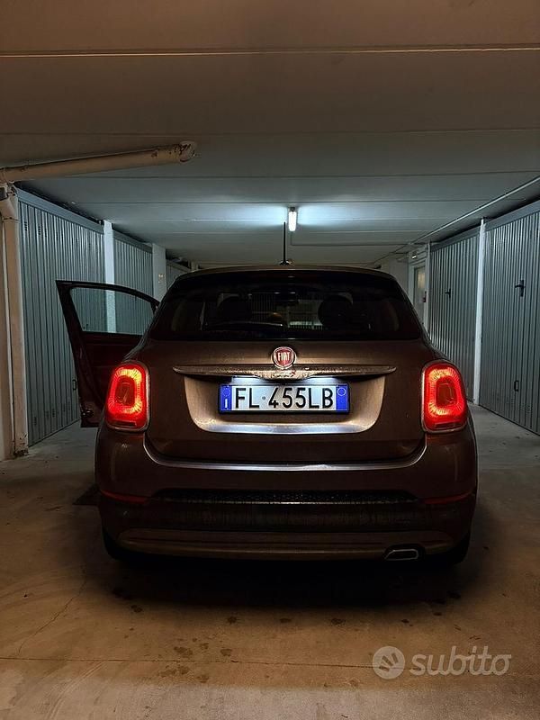 Usata Fiat 500X Lounge 120 CV (88 kW) 2017 Marrone SUV