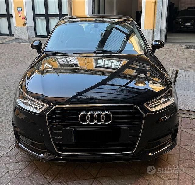 Usata Audi A1 S-Line 90 CV (66 kW) 2018 Nero Berlina