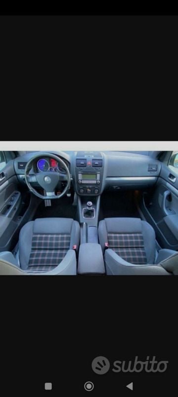 Usata VW Golf V GTI 200 CV (147 kW) 2006 Nero Berlina