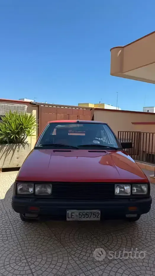 Usata Renault R11 47 CV (34 kW) 1984 Rosso Utilitaria