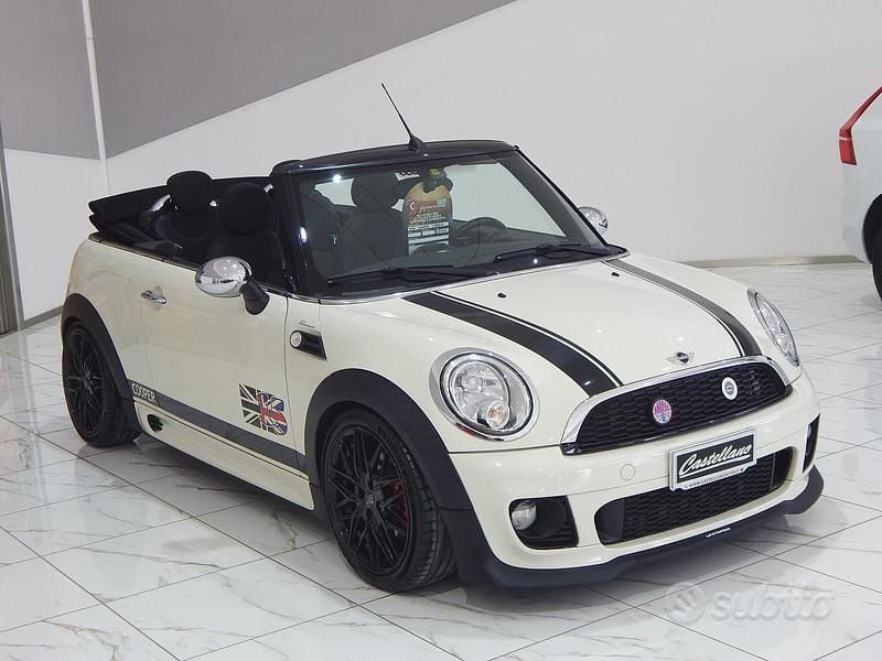 Usata Mini Cooper D Cabriolet 112 CV (82 kW) 2012 Bianco Cabrio