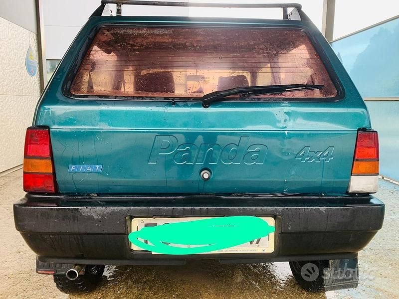 Usata Fiat Panda 4x4 50 CV (36 kW) 1993 Verde Utilitaria