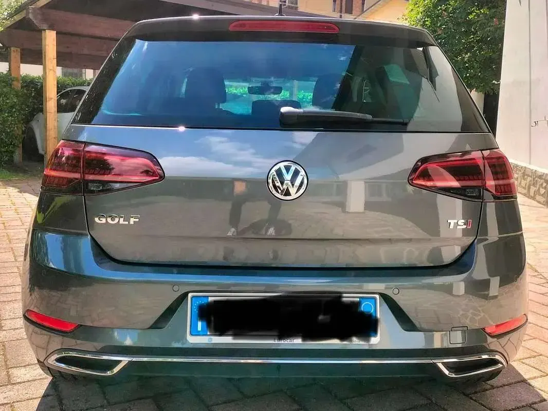 Usata VW Golf VII Highline 125 CV (91 kW) 2017 Grigio Berlina