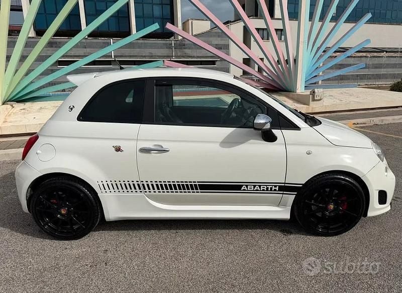 Usata Abarth 500 2011 Bianco Berlina