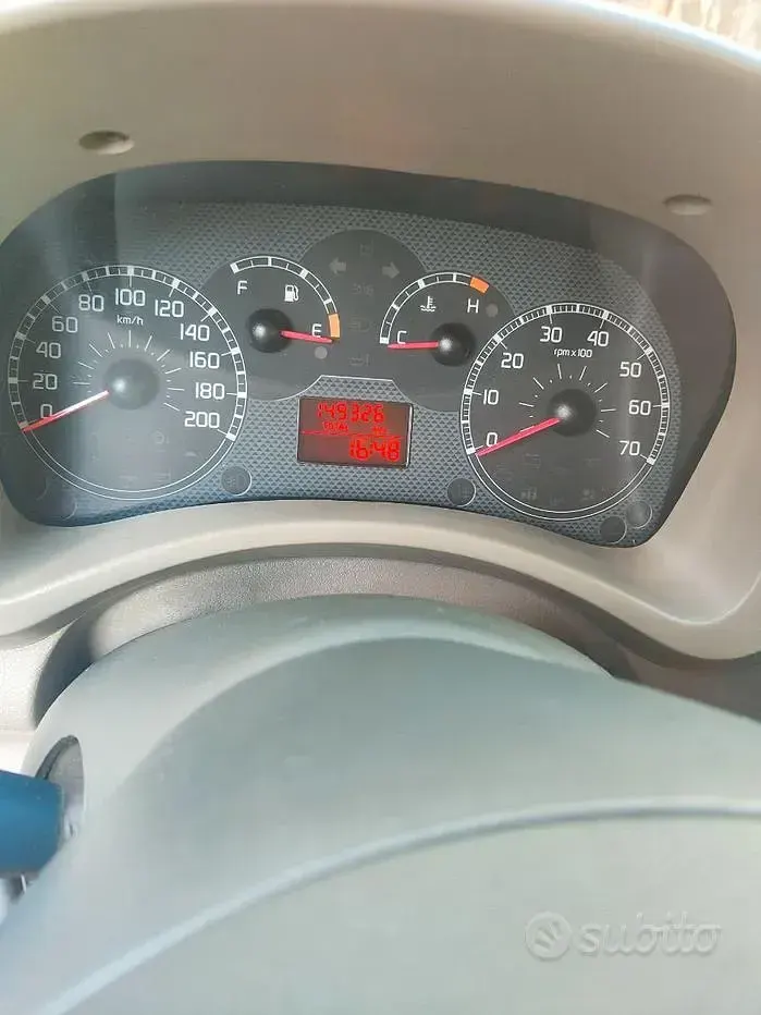 Usata Fiat Panda 4x4 60 CV (44 kW) 2006 Rosso Utilitaria