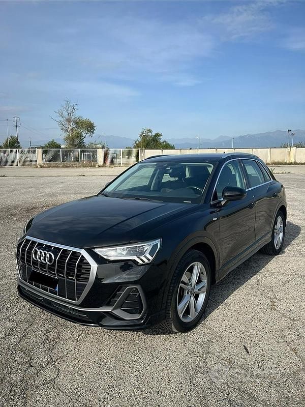 Usata Audi Q3 S-Line 150 CV (110 kW) 2019 Nero SUV