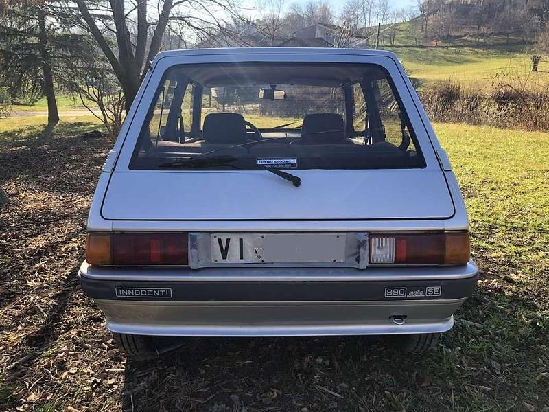 Usata Innocenti Mini 52 CV (38 kW) 1986 Argento Utilitaria