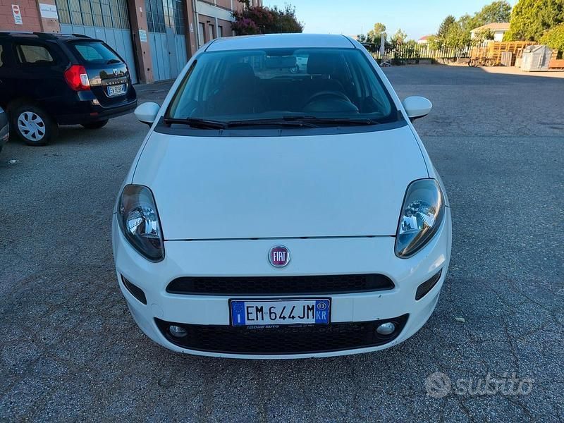 Usata Fiat Punto Evo 85 CV (62 kW) 2013 Bianco Utilitaria