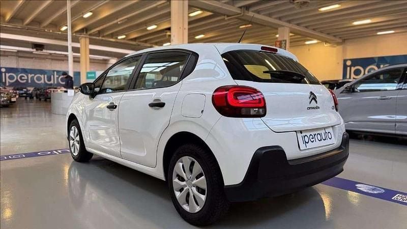 Usata Citroën C3 PureTech 83 CV (61 kW) 2020 Bianco pastello Furgone