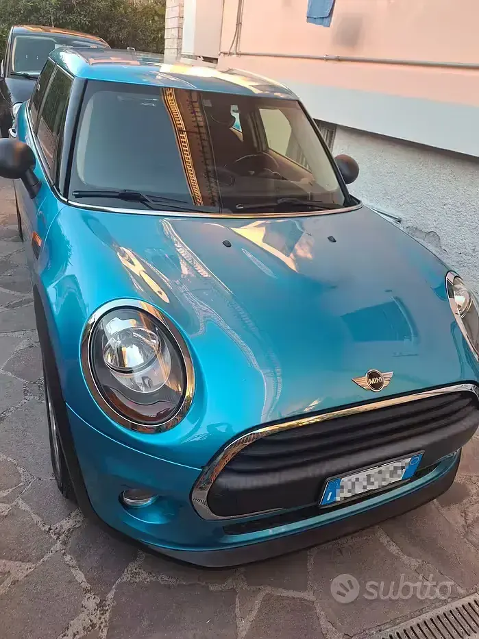 Usata Mini ONE 102 CV (75 kW) 2015 Bluazzurro Utilitaria