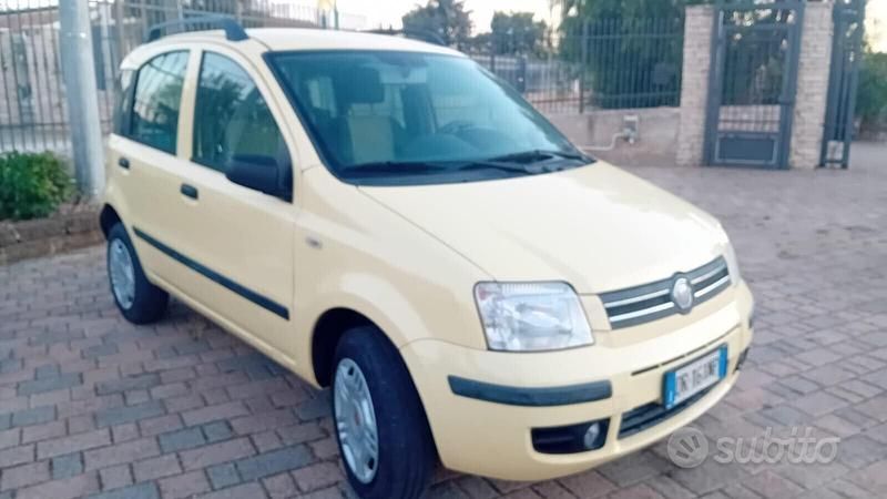 Usata Fiat Panda Dynamic 60 CV (44 kW) 2008 Giallo Utilitaria