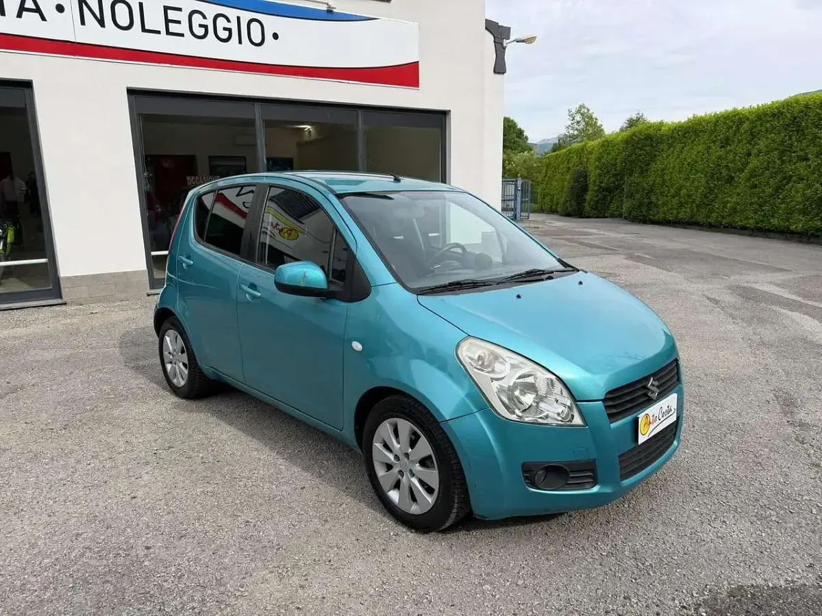 Usata Suzuki Splash GLS 65 CV (47 kW) 2010 Blu/azzurro Utilitaria