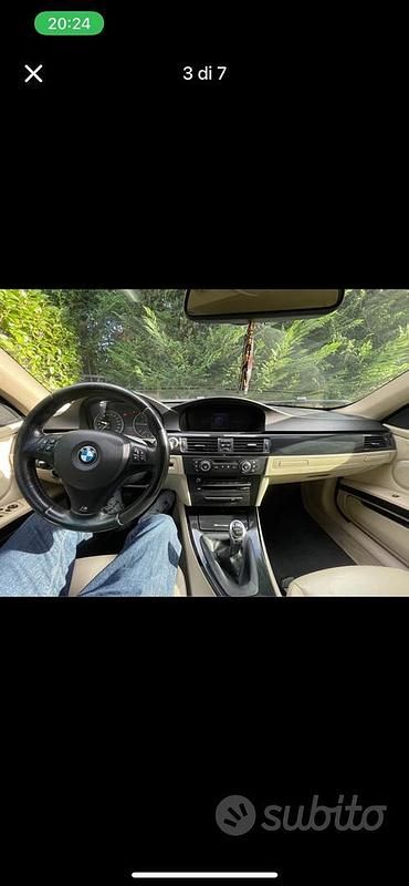 Usata BMW 320 2008 Nero Coupé