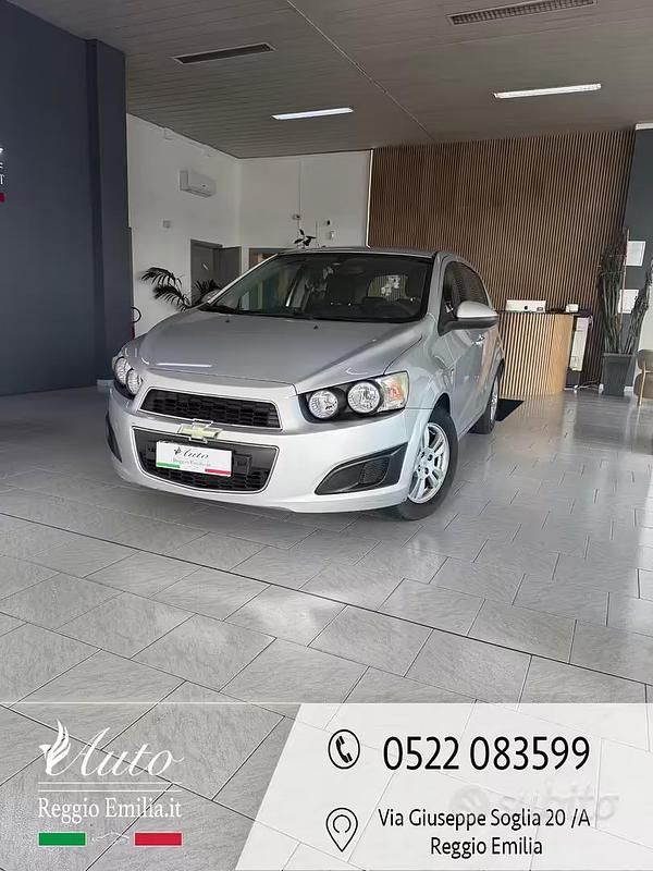 Usata Chevrolet Aveo LT 86 CV (63 kW) 2013 Grigio Berlina