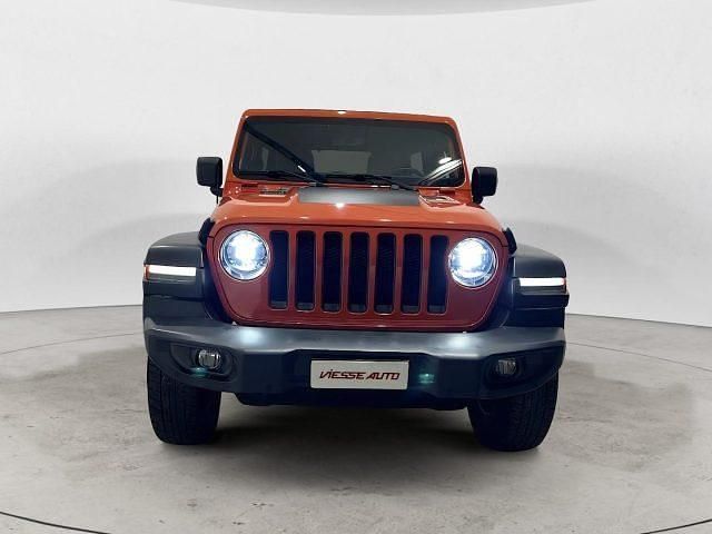 Usata Jeep Wrangler Unlimited Rubicon 200 CV (147 kW) 2019 Arancione SUV