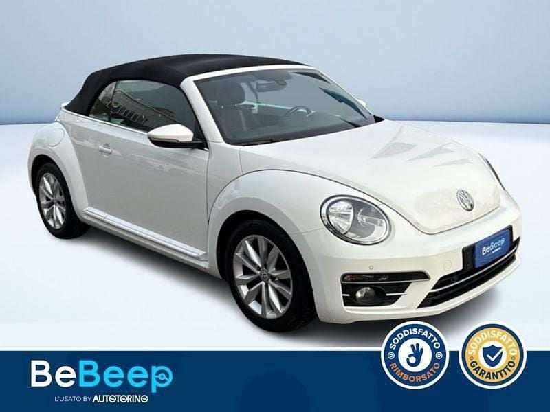 Usata VW Beetle Cabriolet Design 105 CV (77 kW) 2018 Bianco Cabrio