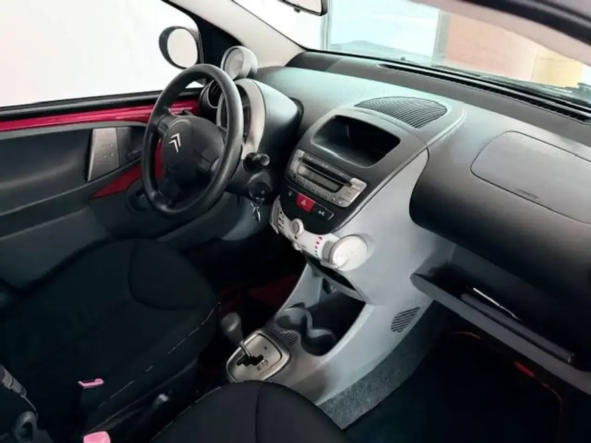 Usata Citroën C1 68 CV (50 kW) 2010 Rosso Utilitaria