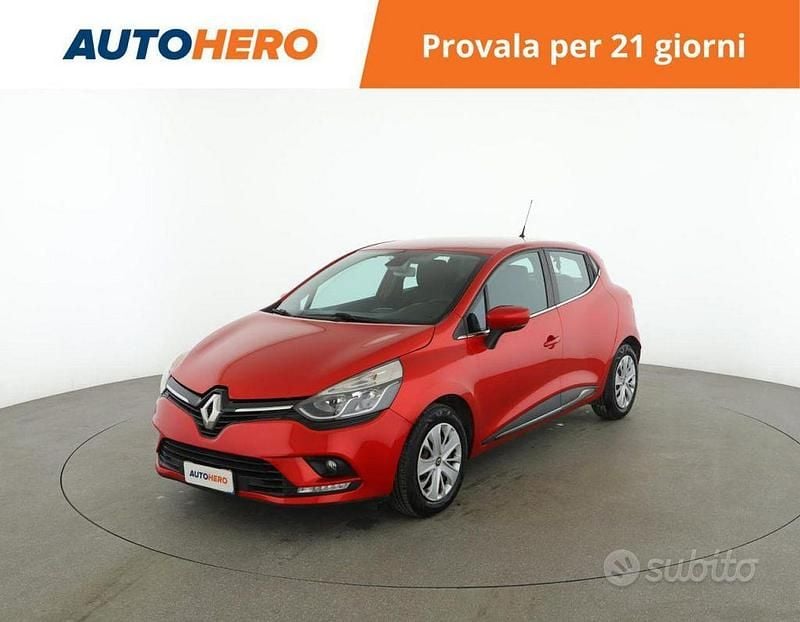 Usata Renault Clio IV Zen 90 CV (66 kW) 2017 Rosso Berlina