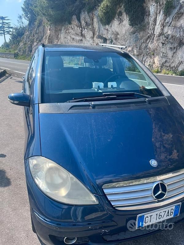 Usata Mercedes A200 2005 Blu Berlina