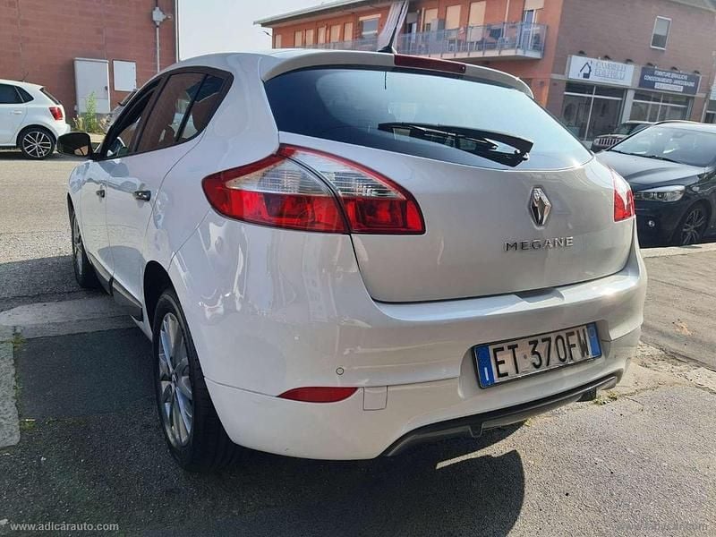 Usata Renault Mégane GT Line GT-Line 110 CV (80 kW) 2013 Bianco Berlina