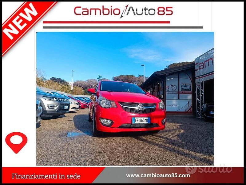 Usata Opel Karl 75 CV (55 kW) 2016 Rosso Utilitaria