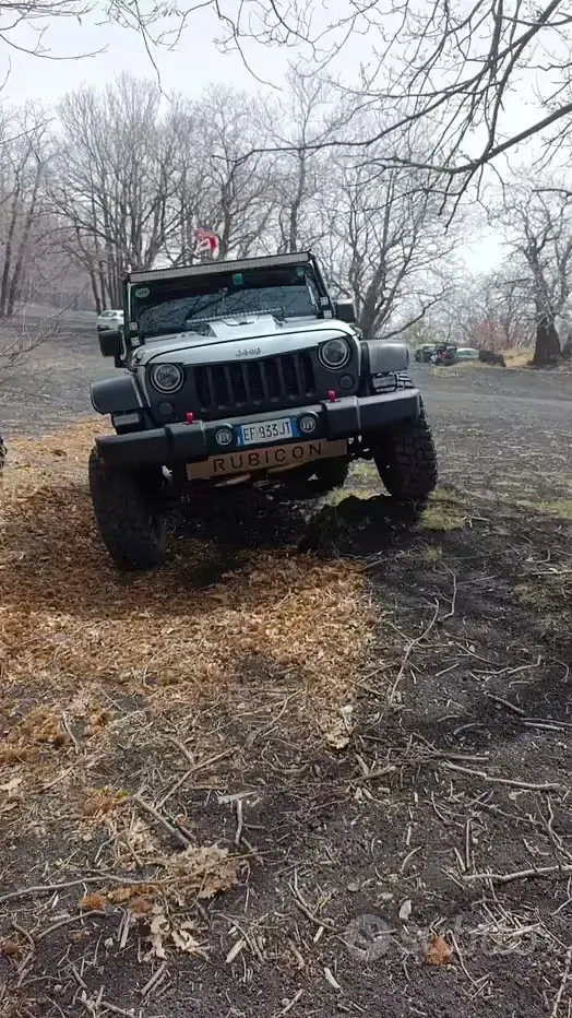 Usata Jeep Wrangler Rubicon 177 CV (130 kW) 2010 Grigio SUV