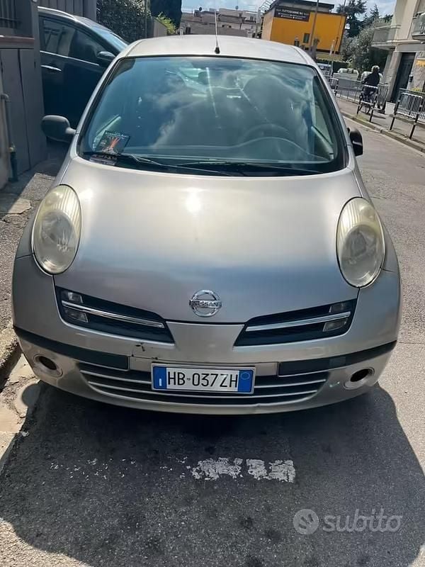 Usata Nissan Micra 65 CV (47 kW) 2006 Grigio Berlina