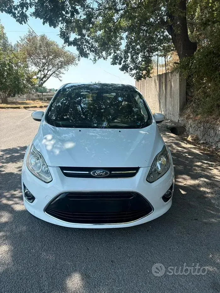 Usata Ford C-MAX 115 CV (84 kW) 2011 Bianco Monovolume