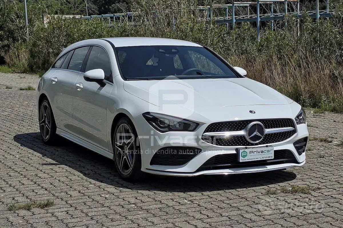 Usata Mercedes CLA200 Shooting Brake Premium 150 CV (110 kW) 2019 Bianco Station wagon