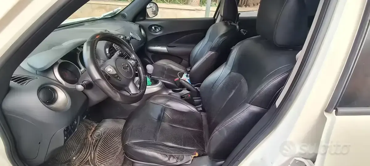 Usata Nissan Juke Visia 110 CV (80 kW) 2011 Bianco SUV